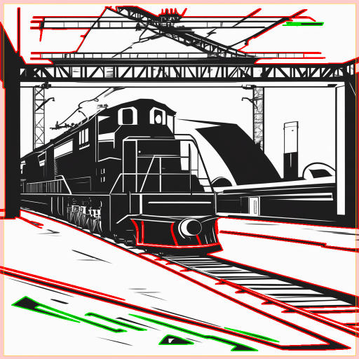 Raster where the subject is clipped at the image border